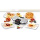 Unold 48241 waffle iron 2 waffle(s) 1300 W Black, Silver