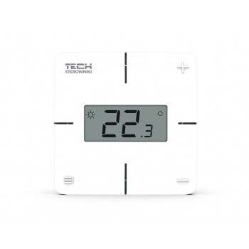 Wireless room controller mechanical white R-8X