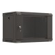 Lanberg WF03-5306-10B rack cabinet 6U Wall mounted rack Black
