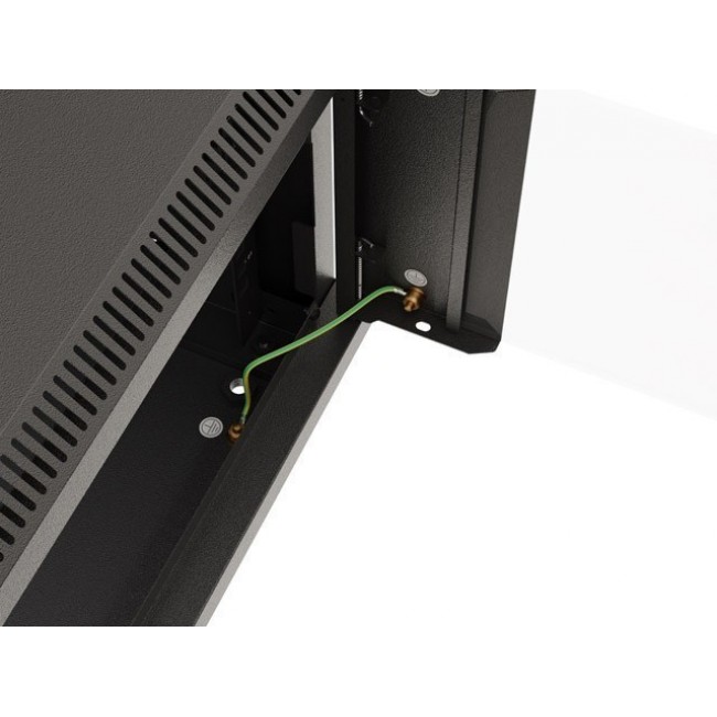 Lanberg WF03-5309-10B rack cabinet 9U Wall mounted rack Black