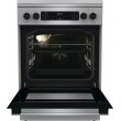 Gorenje GKS6C71XF Freestanding cooker with oven Silver Gorenje GKS6C71XF Freestanding cooker with oven Silver