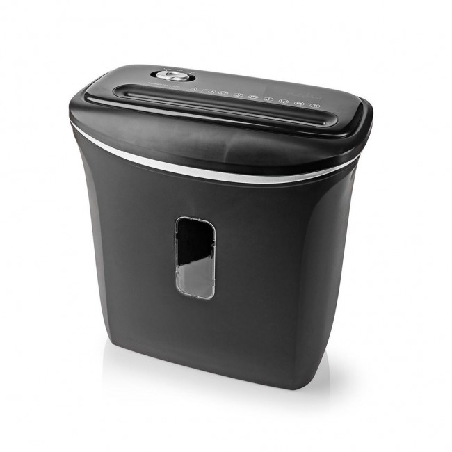 Nedis PASH120BKA4 paper shredder Strip shredding 22 cm Black Nedis PASH120BKA4 paper shredder Strip shredding 22 cm Black
