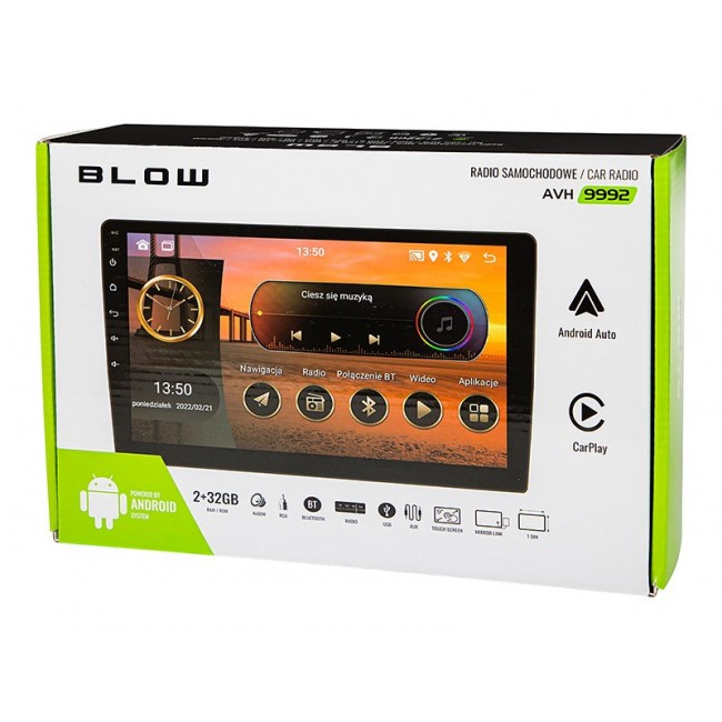 Radio BLOW AVH-9992 2DIN 9 Radio BLOW AVH-9992 2DIN 9