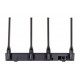 Mikrotik RB4011iGS+5HacQ2HnD-IN wireless router Gigabit Ethernet Dual-band (2.4 GHz / 5 GHz) Black