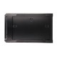 Extralink Rackmount cabinet 6U 600x600 Black wall mounted