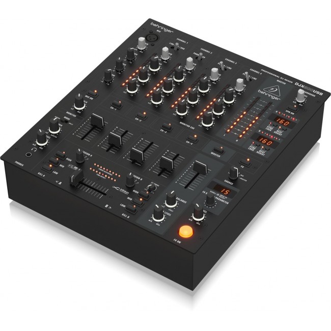 Behringer DJX900USB - professional 5-Channel DJ Mixer with INFINIUM 'Contact-Free' VCA Crossfader, Advanced Digital Effects and USB/Audio Interface