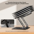 UNITEK OT1098AGY01 laptop stand Laptop & tablet stand Silver 43.9 cm (17.3