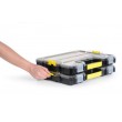Stanley 1-97-517 small parts/tool box Black, Transparent, Yellow