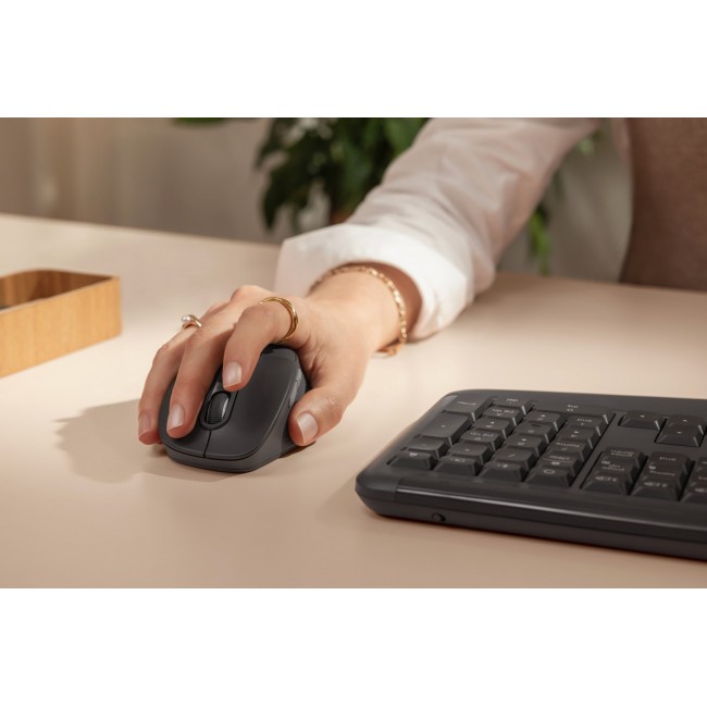 Logitech Signature Comfort Plus M850 L mouse Universal Right-hand RF Wireless + Bluetooth Optical 4000 DPI