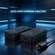 Qoltec Szybka adowarka do roweru skutera elektrycznego 36V | 42V | 4A |wtyczka Bosch + kabel zasilający