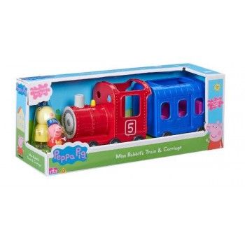 PROMO Peppa Pig Train with Wagon + 06152 TM TOYS Figures