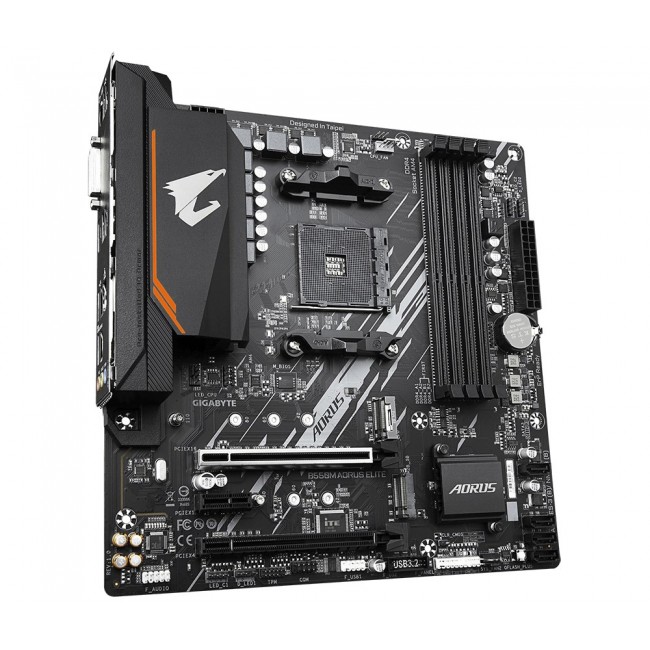 Gigabyte B550M AORUS ELITE Socket AM4 micro ATX AMD B550 Gigabyte B550M AORUS ELITE Socket AM4 micro ATX AMD B550