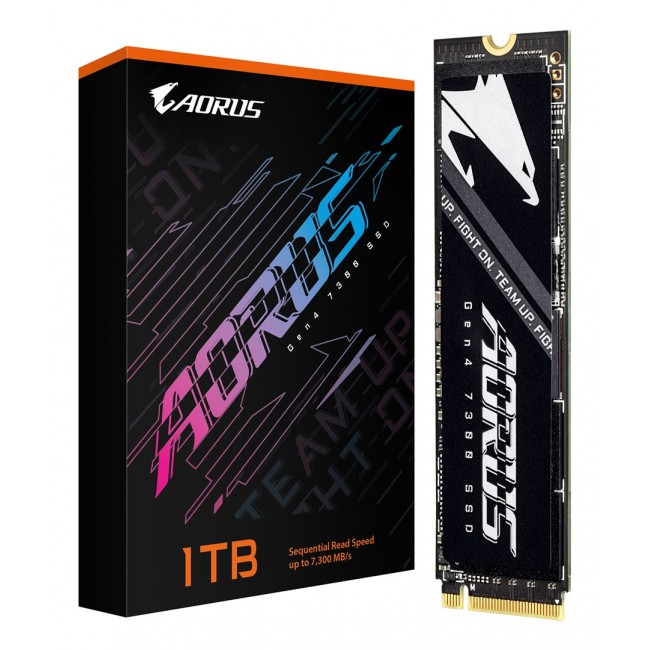 Gigabyte AORUS 7300 SSD 1 TB M.2 NVMe Gen4 7300/6000 MB/s Gigabyte AORUS 7300 SSD 1 TB M.2 NVMe Gen4 7300/6000 MB/s