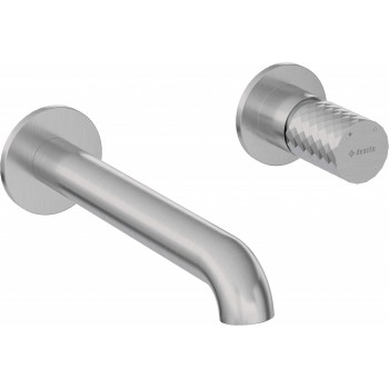 Concealed basin mixer