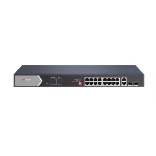 Hikvision DS-3E0520HP-E network switch Unmanaged Gigabit Ethernet (10/100/1000) Power over Ethernet (PoE) Blue