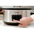 Crock-Pot CSC112X 6.5-litre slow cooker (silver) Crock-Pot CSC112X 6.5-litre slow cooker (silver)