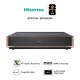 Hisense PT1 Ultra short throw projector UHD 4K (3840x2160) 3D Black