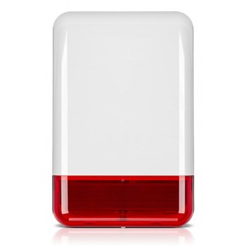 Satel SPL-2010 R siren Wired siren Red, White