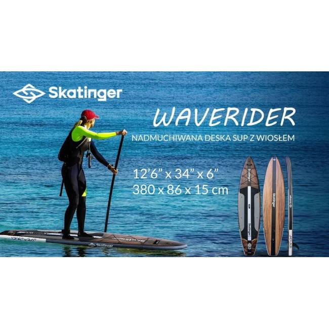 SKATINGER Waverider 380x86x16 Touring SUP Board