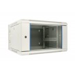 Extralink Rackmount cabinet 6U 600x600 AZH Gray wall mounted, swing type