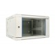 Extralink Rackmount cabinet 6U 600x600 AZH Gray wall mounted, swing type