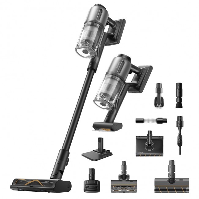 Dreame Z30 AquaCycle 2-in-1 stick vacuum Battery Dry&wet HEPA Bagless 0.6 L 855 W Black 3.2 Ah