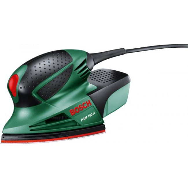 Bosch PSM 100 A Multi sander 26000 OPM Black, Green, Red Bosch PSM 100 A Multi sander 26000 OPM Black, Green, Red