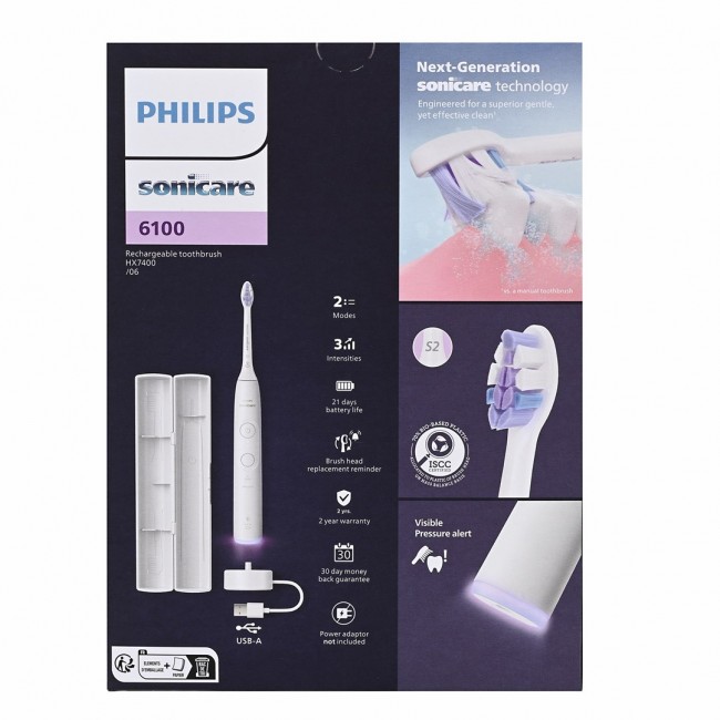 Philips Series 6100 HX7400/06 Rechargeable toothbrush