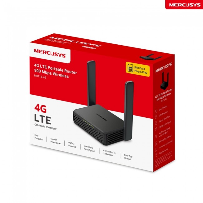 Mercusys MB113-4G router