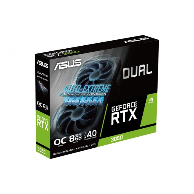 ASUS Dual -RTX3050-O8G-V2 NVIDIA GeForce RTX 3050 8 GB GDDR6