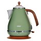 DeLonghi KBOV 2001.GR electric kettle 1.7 L Green 2000 W