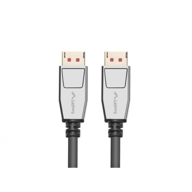 Lanberg CA-DPDP-20CU-0018-BK DisplayPort cable 20 PIN V1.4 1.8m 8K Lanberg CA-DPDP-20CU-0018-BK DisplayPort cable 20 PIN V1.4 1.8m 8K