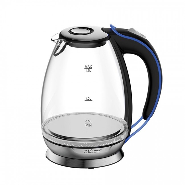 Maestro MR-054 Electric kettle with lighting, glass 1.7 L Maestro MR-054 Electric kettle with lighting, glass 1.7 L