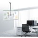 Techly 37-70 Telescopic Ceiling Universal LED TV LCD Support