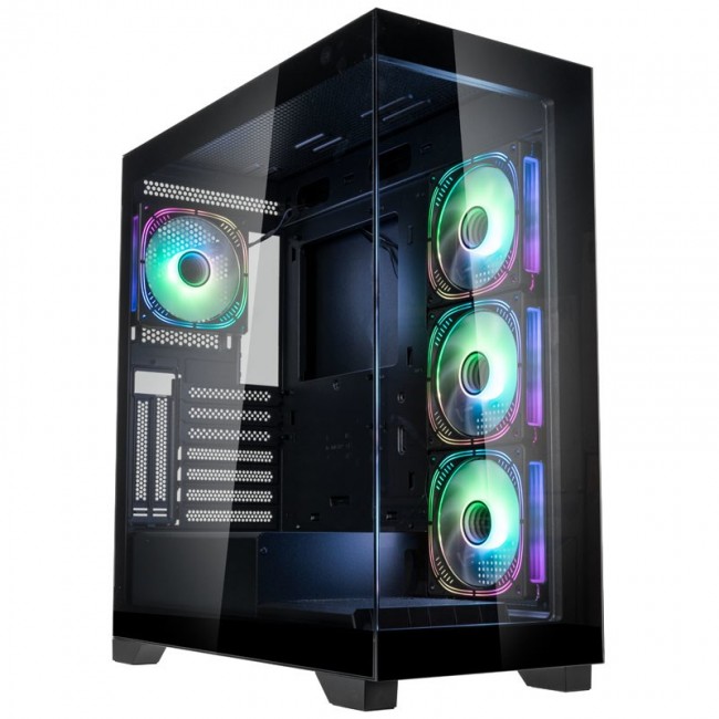 Kolink Unity Peak ARGB Midi-Tower Showcase, Tempered Glass - black Kolink Unity Peak ARGB Midi-Tower Showcase, Tempered Glass - black
