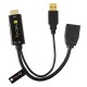Techly ICOC HDMI-DP12A video signal converter 4096 x 2160 pixels