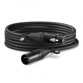 R DE XLR audio cable 6 m Black