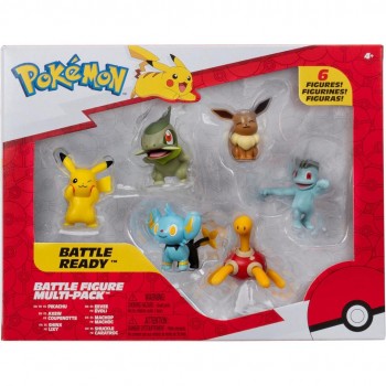 Pokemon Battle Figures 6-Pak Series 8, figurines