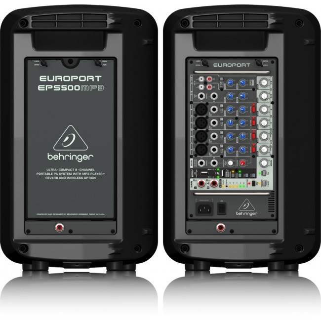 Behringer EPS500MP3 Public Address (PA) speaker 2-way Behringer EPS500MP3 Public Address (PA) speaker 2-way