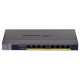 NETGEAR GS108PP Unmanaged Gigabit Ethernet (10/100/1000) Power over Ethernet (PoE) Black