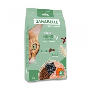 BOSCH Sanabelle Sensitive with chicken - dry cat food - 2kg