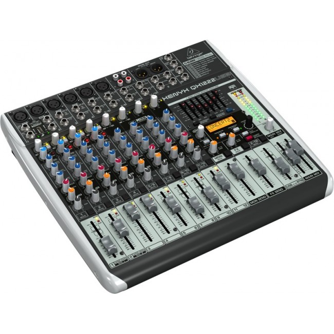 Behringer QX1222USB audio mixer 16 channels Behringer QX1222USB audio mixer 16 channels