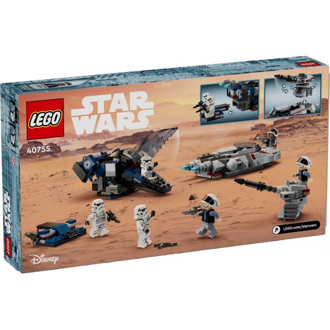 LEGO STAR WARS 40755 Imperial Dropship vs. Rebel Scout Speeder