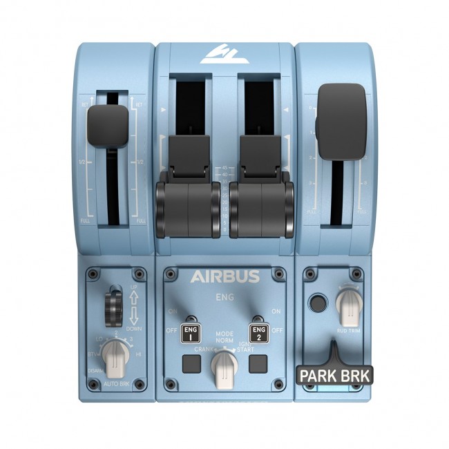 Thrustmaster TCA Quadrant Add-On Airbus Edition Black, Blue Flight Sim PC Thrustmaster TCA Quadrant Add-On Airbus Edition Black, Blue Flight Sim PC