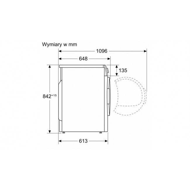 Laundry dryer Bosch WQG243DRPL Laundry dryer Bosch WQG243DRPL