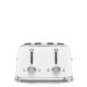 Toaster Smeg for 4 slices, white