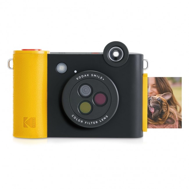 Kodak Smile+ 50.8 x 76.2 mm Black, Yellow Kodak Smile+ 50.8 x 76.2 mm Black, Yellow