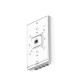 Cudy AX3000 Gigabit Wall-Plate Wi-Fi 6 Access 2976 Mbit/s White