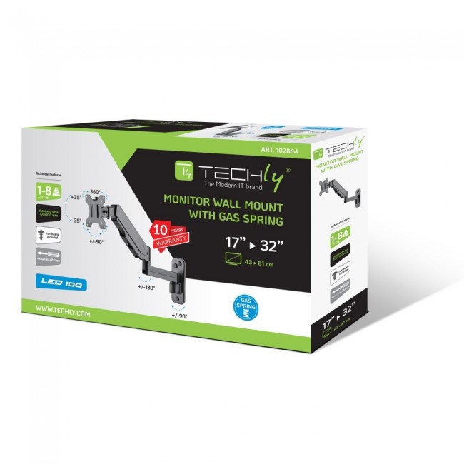 Techly ICA-LCD G112 TV mount 81.3 cm (32 Techly ICA-LCD G112 TV mount 81.3 cm (32