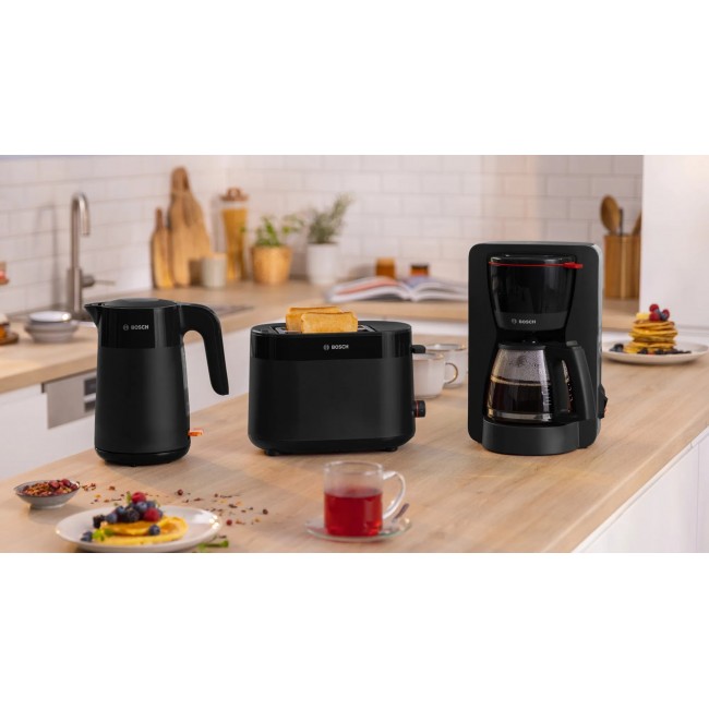 Bosch TAT2M123 toaster 2 slice(s) 950 W Black Bosch TAT2M123 toaster 2 slice(s) 950 W Black